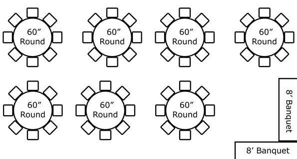 round table seating chart