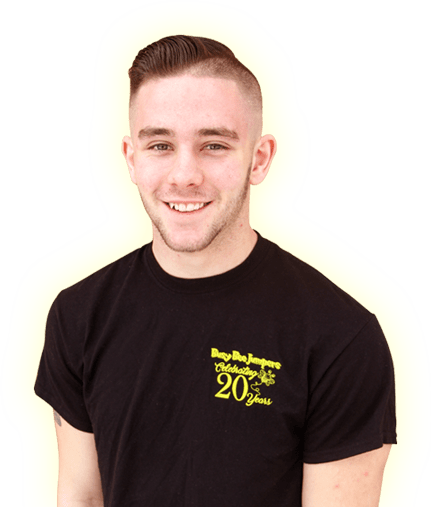 Busy Bee Jumpers Delivery Man